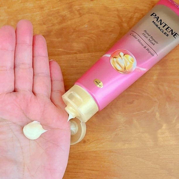 ボンドリペアシリーズ カラーシャイン&リペア ヘアマスク/パンテーン/ヘアマスク・ヘアパックを使ったクチコミ(7枚目)