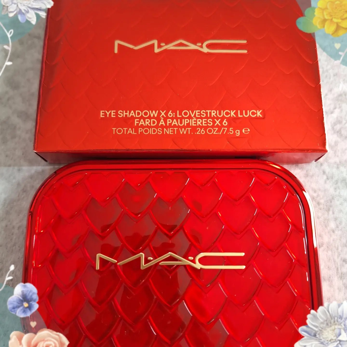 スモール アイシャドウ ×6 ラブストラック ラック/M・A・C/アイシャドウパレットを使ったクチコミ（1枚目）