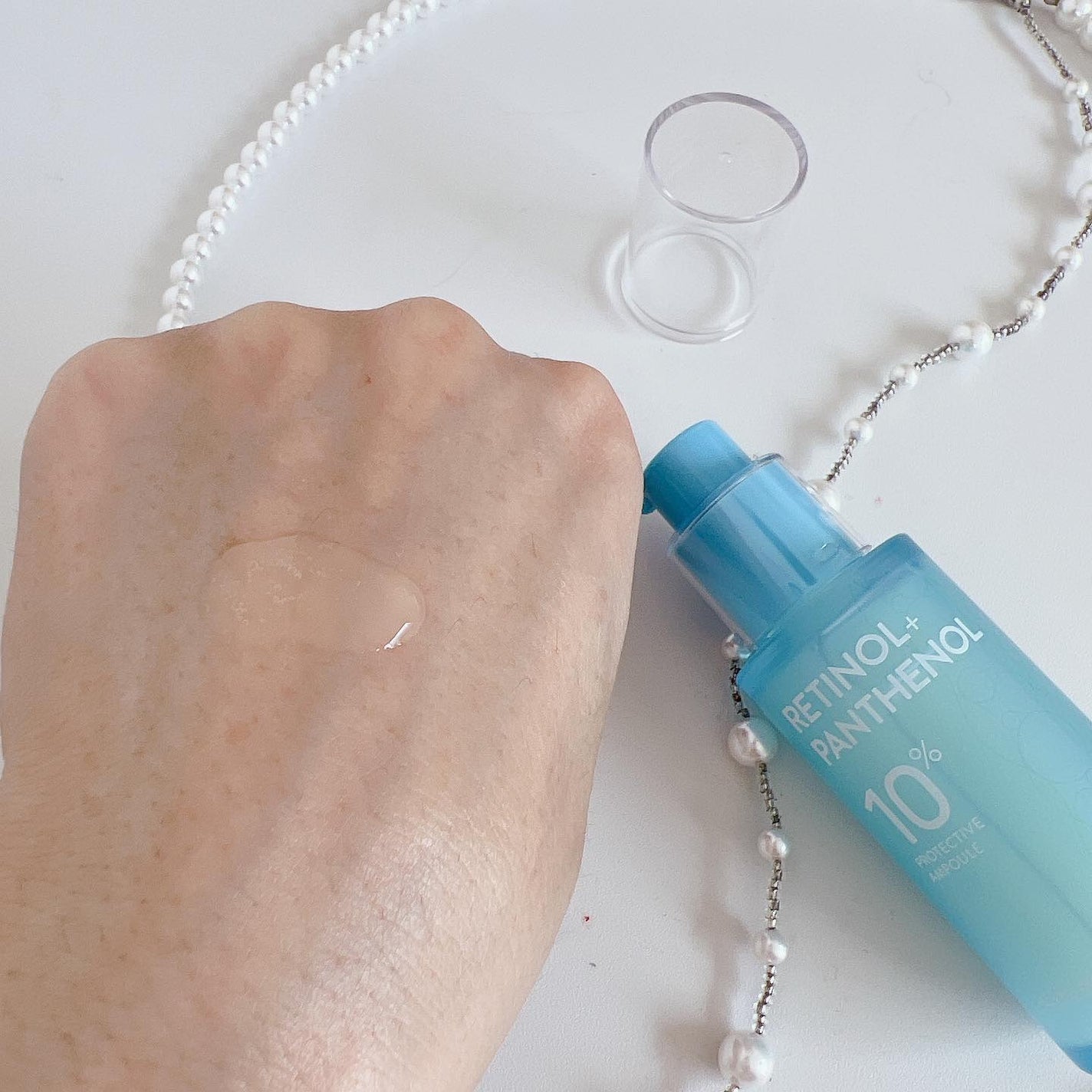 レチノールパンテノール10プロテクティブアンプル/ネイチャーリパブリック/美容液を使ったクチコミ(2枚目)