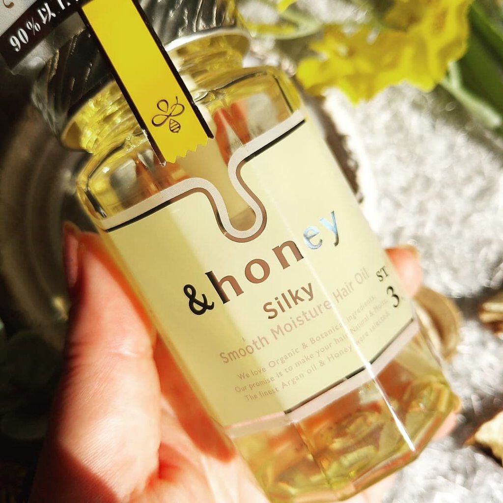 シルキー スムースモイスチャー ヘアオイル 3.0/&honey/ヘアオイルを使ったクチコミ(2枚目)