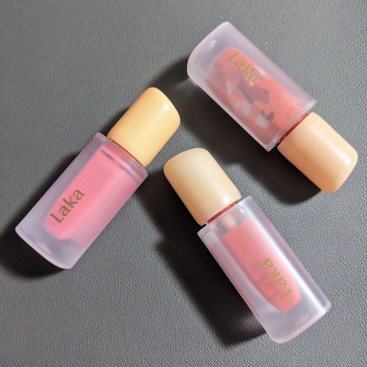 フルーティーグラムティント/Laka/リップティントを使ったクチコミ（2枚目）