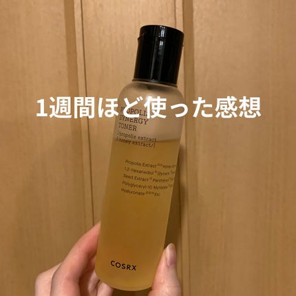 フルフィットプロポリスシナジートナー/COSRX/化粧水を使ったクチコミ(1枚目)