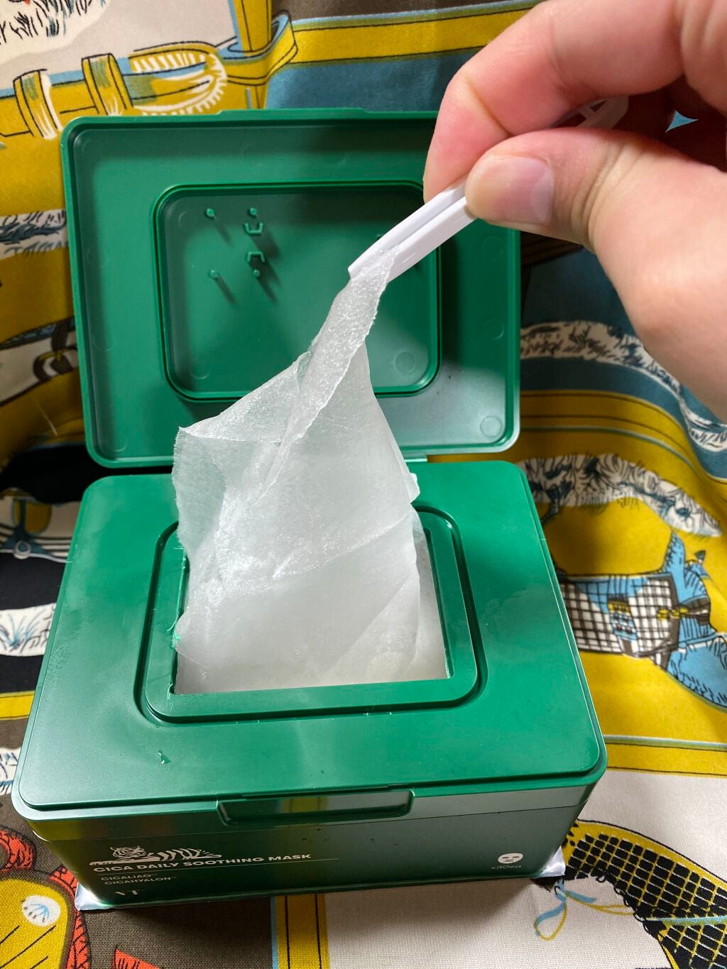 CICA デイリースージングマスク/VT/シートマスク・パックを使ったクチコミ(4枚目)