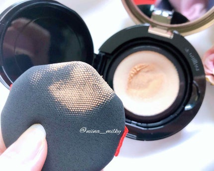 ドラマティックジェリーコンパクト/マキアージュ/クッションファンデーションを使ったクチコミ(4枚目)