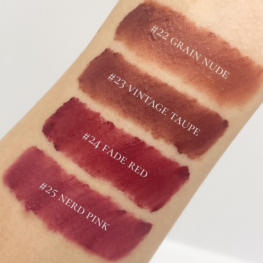 ゼロベルベットティント/rom&nd/リップティントを使ったクチコミ（2枚目）