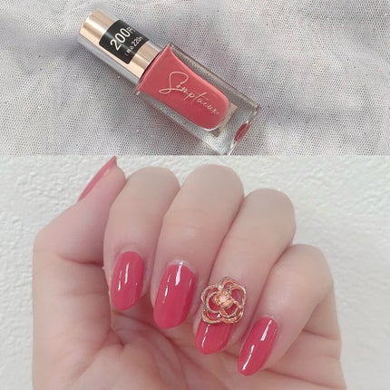 Somptueux(ソンプチュー) ネイルポリッシュ/DAISO/マニキュアを使ったクチコミ(2枚目)