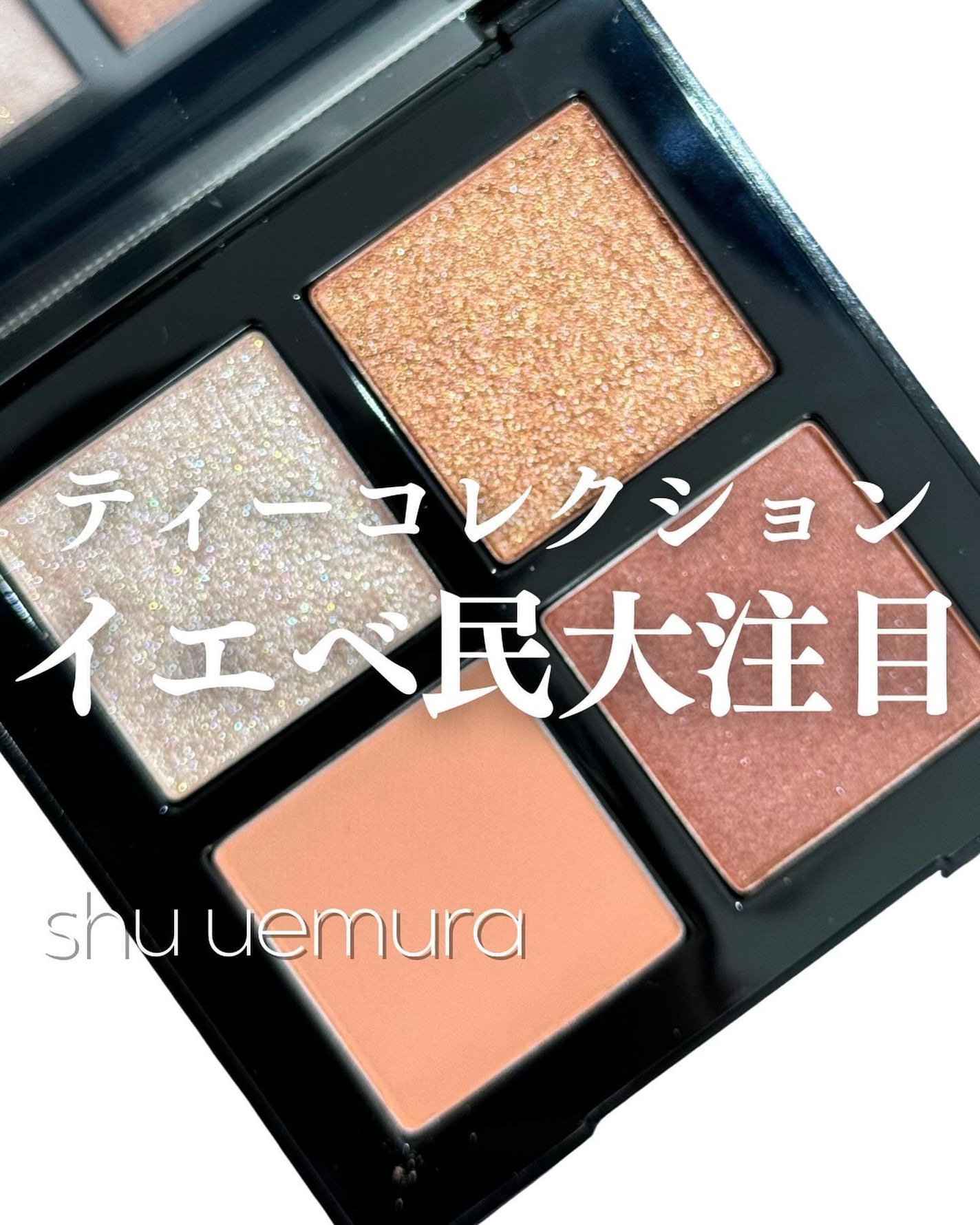 クロマティックス クワッド/shu uemura/アイシャドウパレットを使ったクチコミ(1枚目)