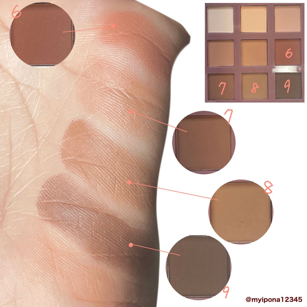 EYE COLOR PALETTE/iLLusie300/アイシャドウパレットを使ったクチコミ(3枚目)