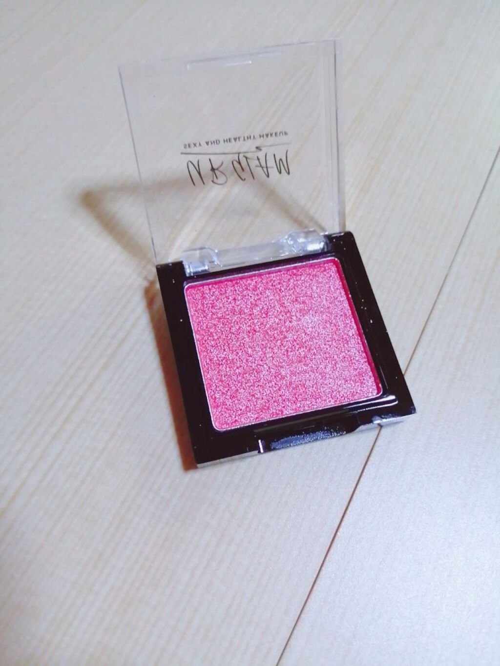 UR GLAM　POWDER EYESHADOW/U R GLAM/単色アイシャドウを使ったクチコミ（2枚目）