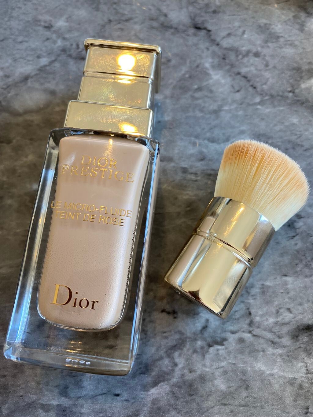 プレステージ ル フルイド タン ドゥ ローズ/Dior/リキッドファンデーションを使ったクチコミ(1枚目)