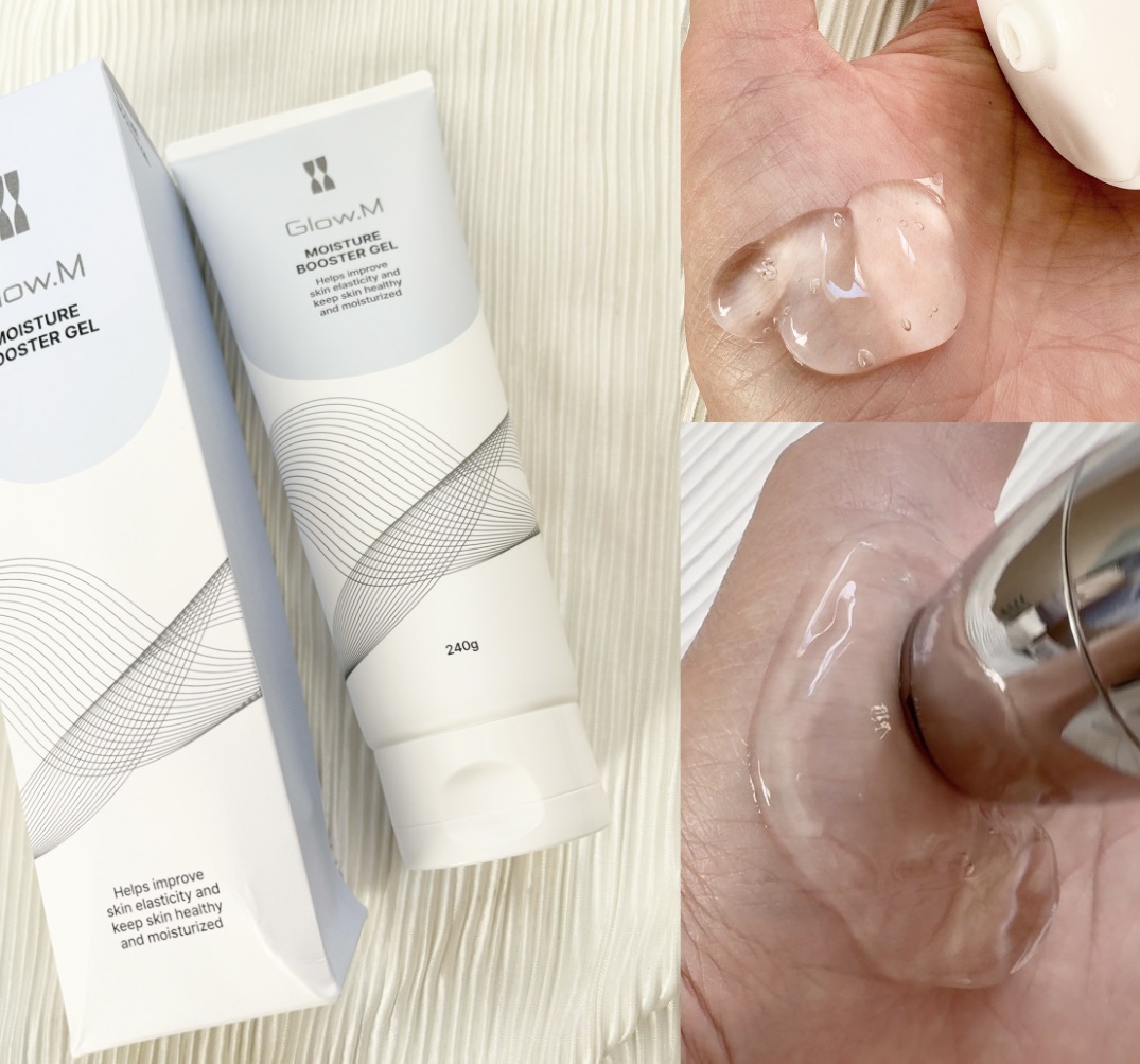 Glow.M グローエム 美顔器 ブースターソニック / メディキューブジェル ブースターソニック｜Glow.Mの効果に関する口コミ - #PR グローエム