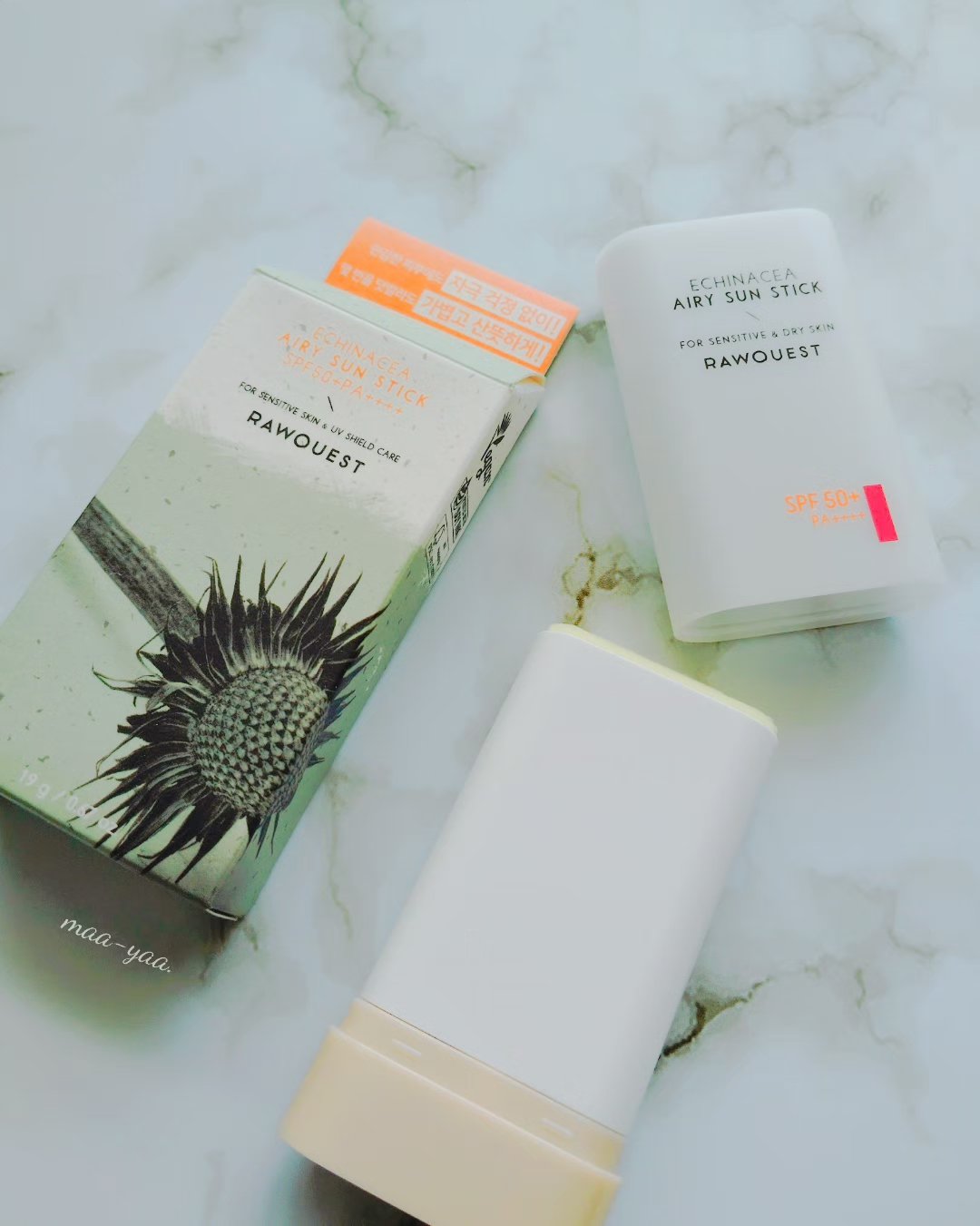 エネキシア　エアリーサンスティック/RAWQUEST/日焼け止めスティックを使ったクチコミ（1枚目）