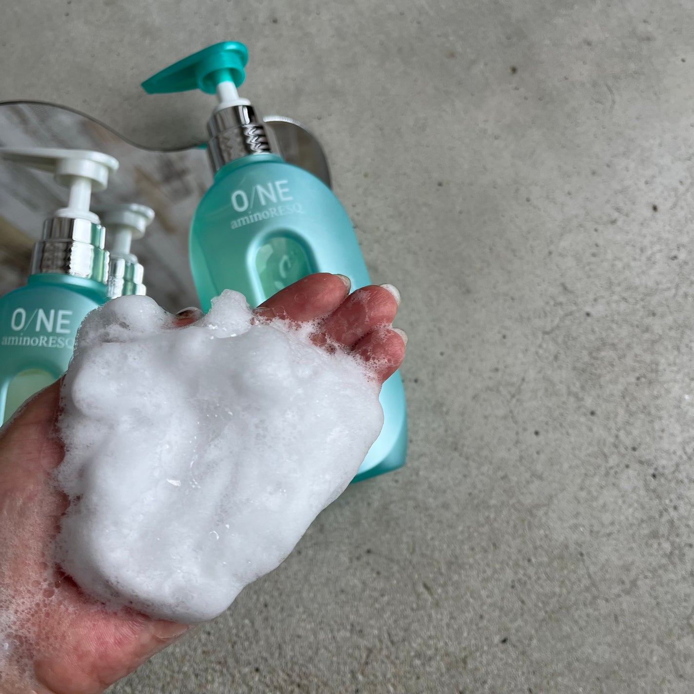 ワン アミノレスキューモイストシャンプー/トリートメント/アミノレスキュー/市販シャンプーを使ったクチコミ(2枚目)