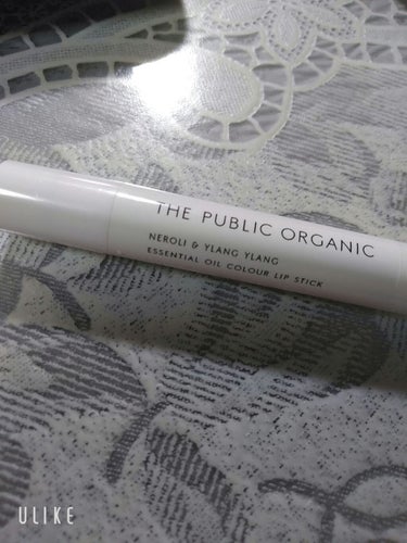 オーガニック認証 精油カラーリップスティック ノーブル オレンジ/THE PUBLIC ORGANIC/口紅を使ったクチコミ（2枚目）