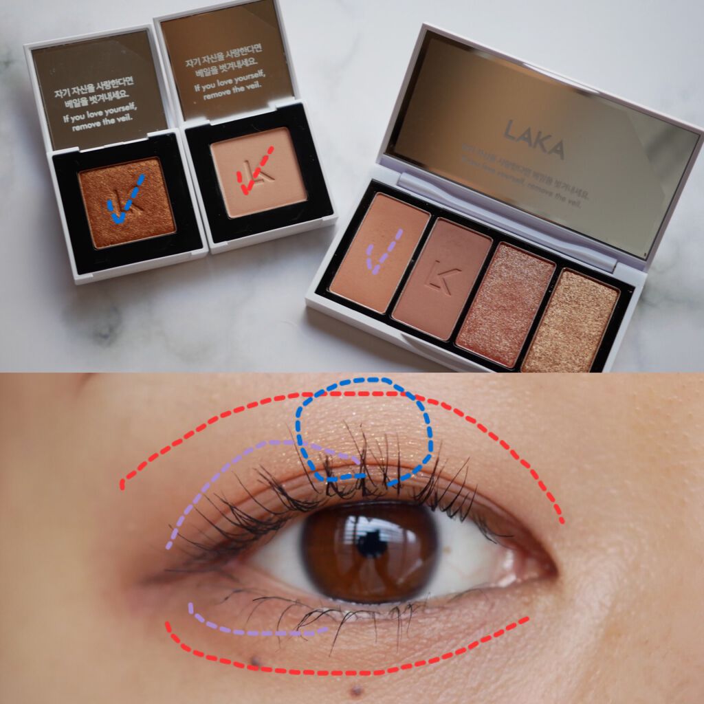 ジャストアイシャドウ 15 MARTIN/Laka/単色アイシャドウを使ったクチコミ（2枚目）