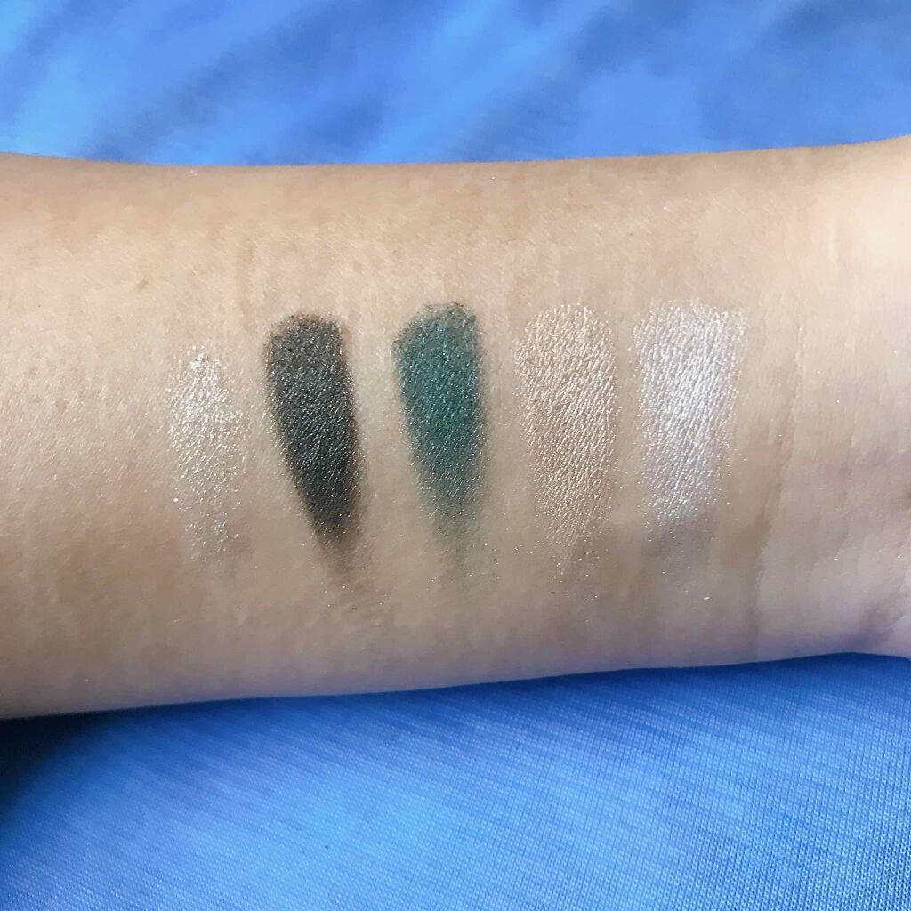 リシェ シマーリッチ アイズ GR-6 グリーン系/Visée/アイシャドウパレットを使ったクチコミ（2枚目）