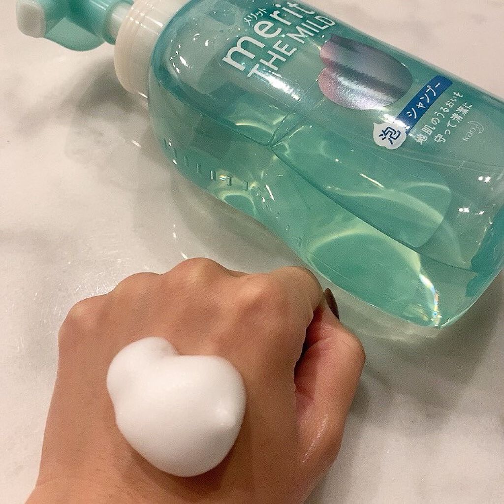 ザマイルド/メリット/市販シャンプーを使ったクチコミ(2枚目)