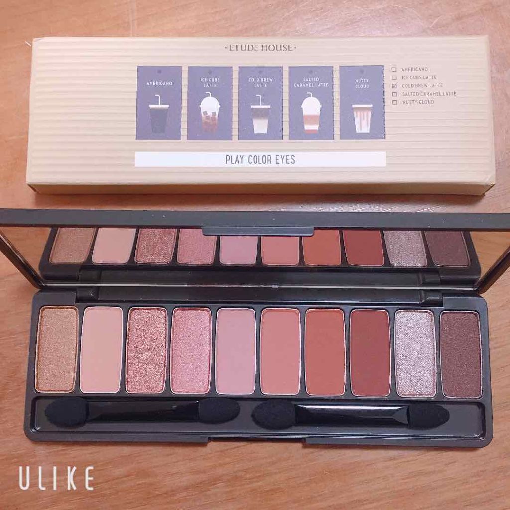 プレイカラー アイシャドウ/ETUDE/アイシャドウパレットを使ったクチコミ(1枚目)