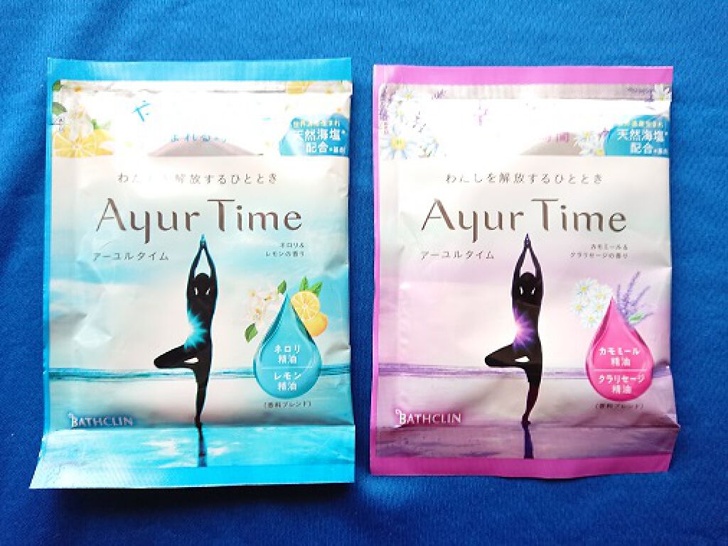 Ayur Time（アーユルタイム） ネロリ＆レモンの香り 720g/アーユルタイム/無機塩系入浴剤を使ったクチコミ（1枚目）