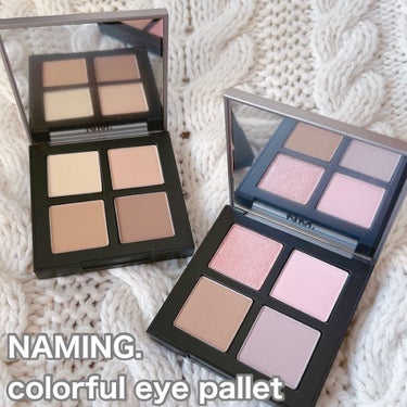 COLORFUL EYE PALETTE/NAMING./パウダーアイシャドウを使ったクチコミ（2枚目）