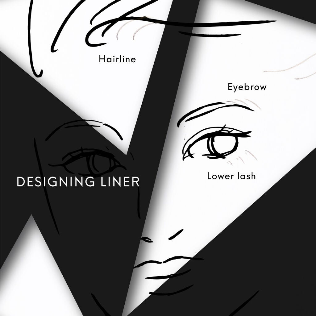 デザイニングライナー/KATE/リキッドアイブロウを使ったクチコミ(2枚目)