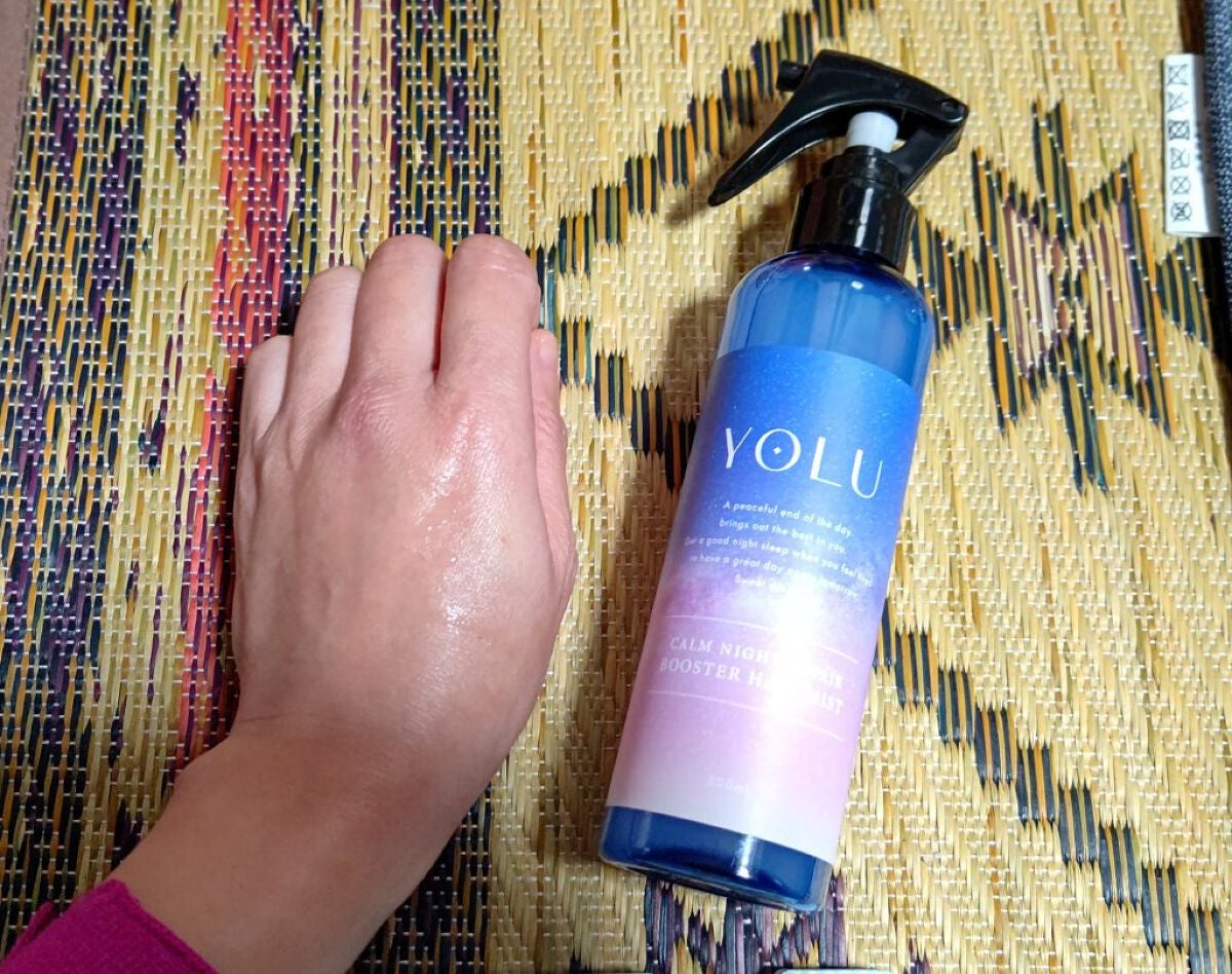 カームナイトリペアブースターヘアミスト/YOLU/プレスタイリング・寝ぐせ直しを使ったクチコミ(2枚目)
