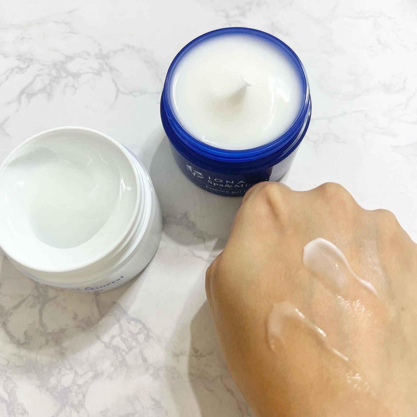 スパ＆ミネラル エッセンス ジェル/IONA/フェイスクリームを使ったクチコミ（3枚目）