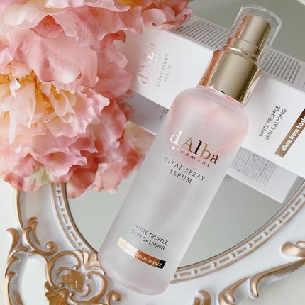 ダルバ ホワイトトリュフバイタルスプレーセラム/ダルバ/ミスト状化粧水を使ったクチコミ(1枚目)