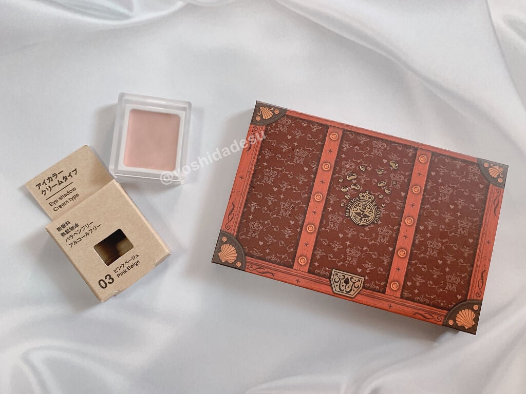 アイカラー クリームタイプ/無印良品/ジェル・クリームアイシャドウを使ったクチコミ(2枚目)