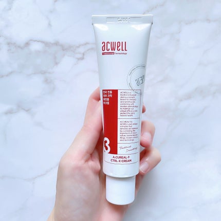 アキュリアルナインコントロールエックスクリーム/ACWELL/フェイスクリームを使ったクチコミ(4枚目)