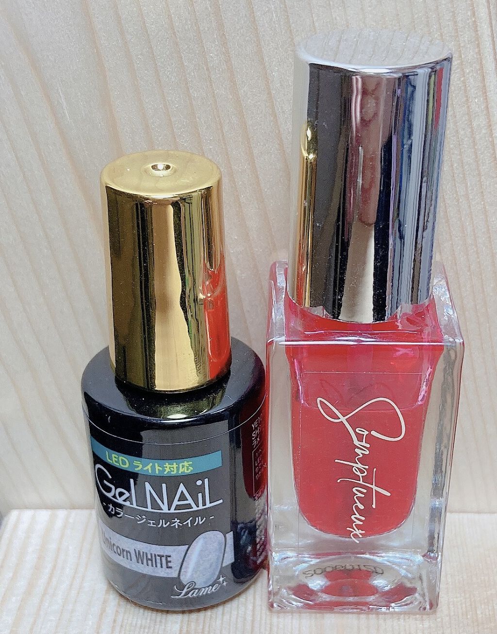 Somptueux(ソンプチュー) ネイルポリッシュ/DAISO/マニキュアを使ったクチコミ（3枚目）