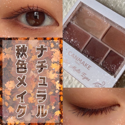 パーフェクトマルチアイズ/キャンメイク/アイシャドウパレットを使ったクチコミ(1枚目)