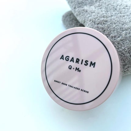 Q+Me スウィート ボム タラソ スクラブ/AGARISM/バスト・ヒップケアを使ったクチコミ(1枚目)