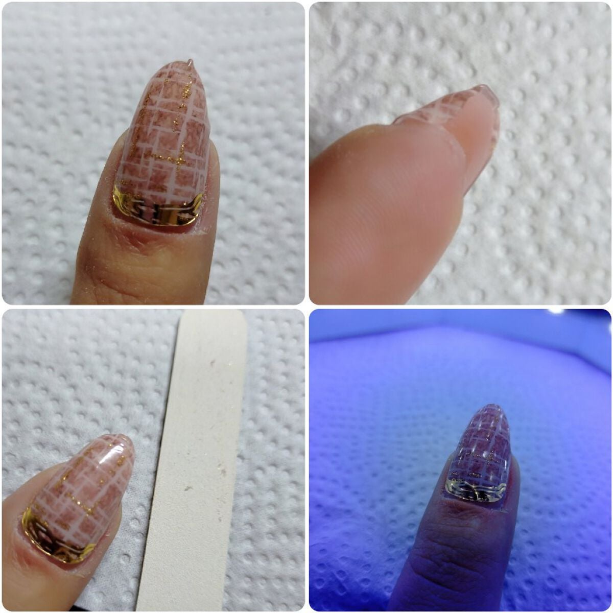 リアルジェルネイルシール/BEAUTY AVENUE/ネイルシールを使ったクチコミ(3枚目)