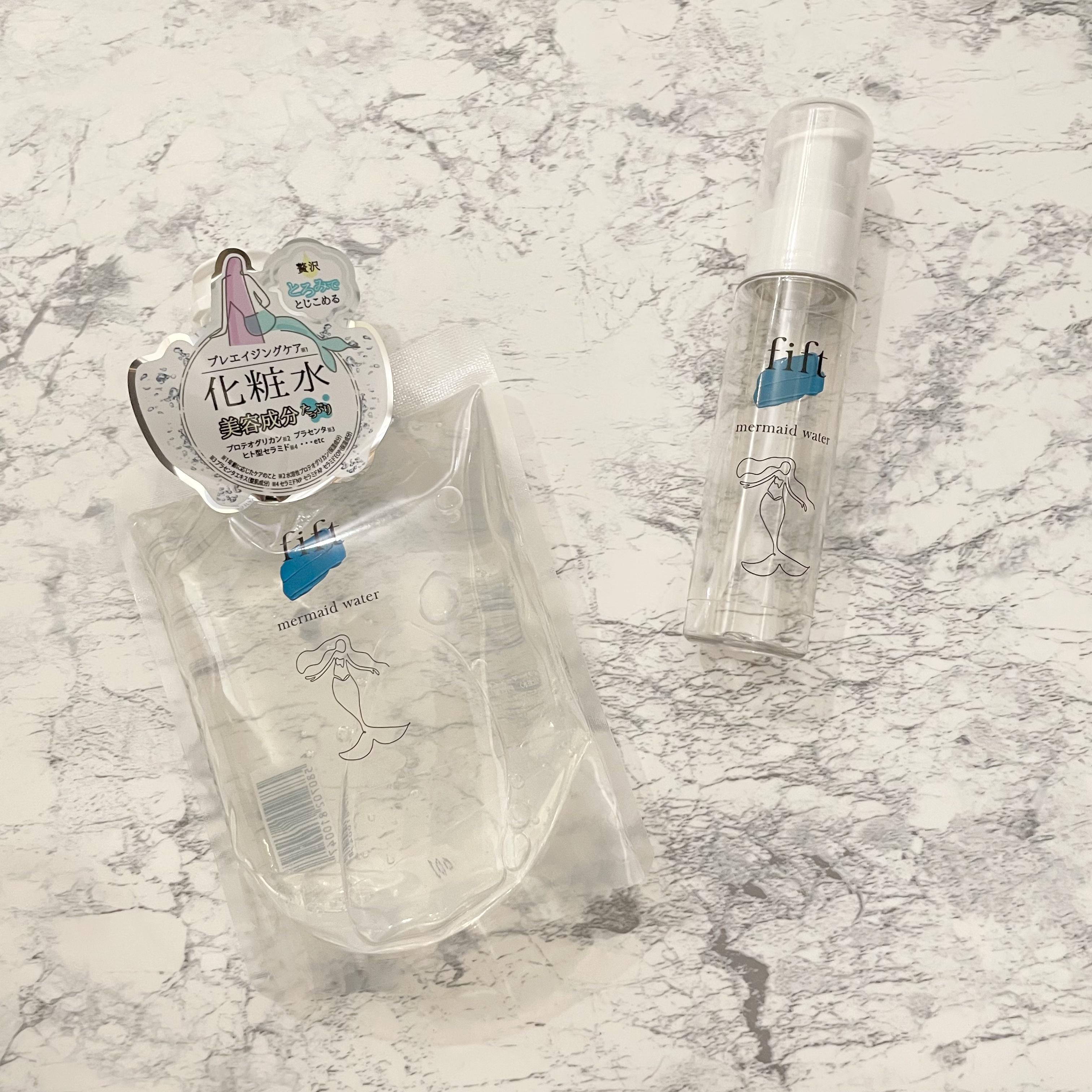 フィフト マーメイドウォーター/fift/化粧水を使ったクチコミ（1枚目）