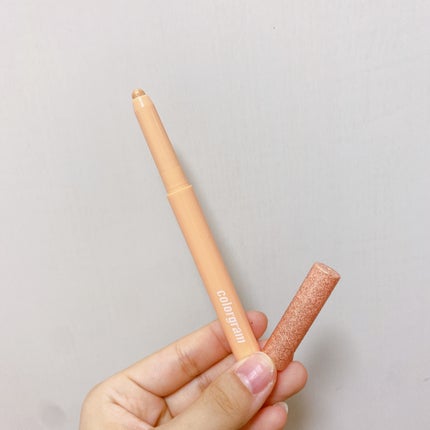 milk bling glitter stick/Colorgram/スティックアイシャドウを使ったクチコミ(1枚目)