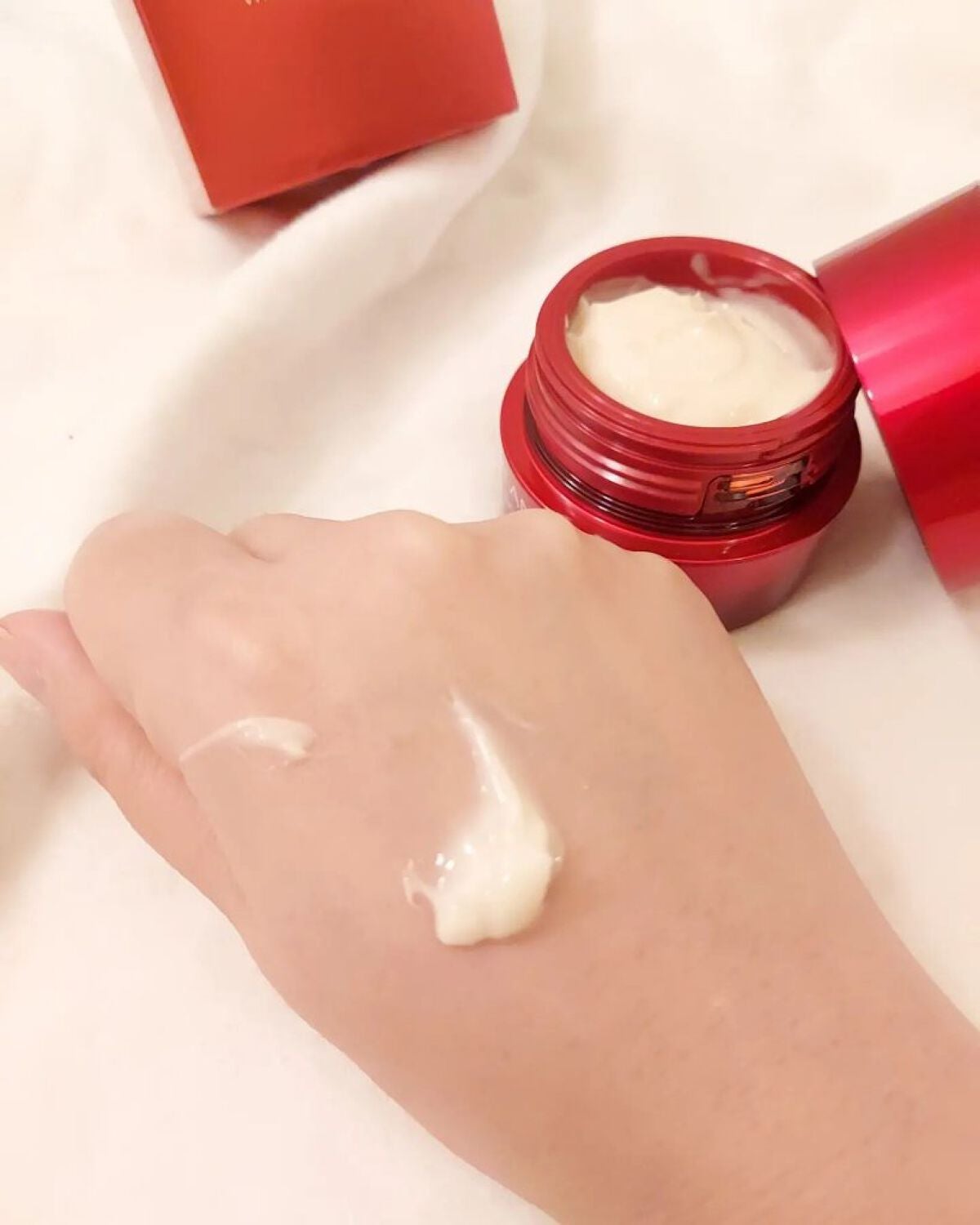 バイタライジングクリーム/ALBLANC/フェイスクリームを使ったクチコミ(4枚目)