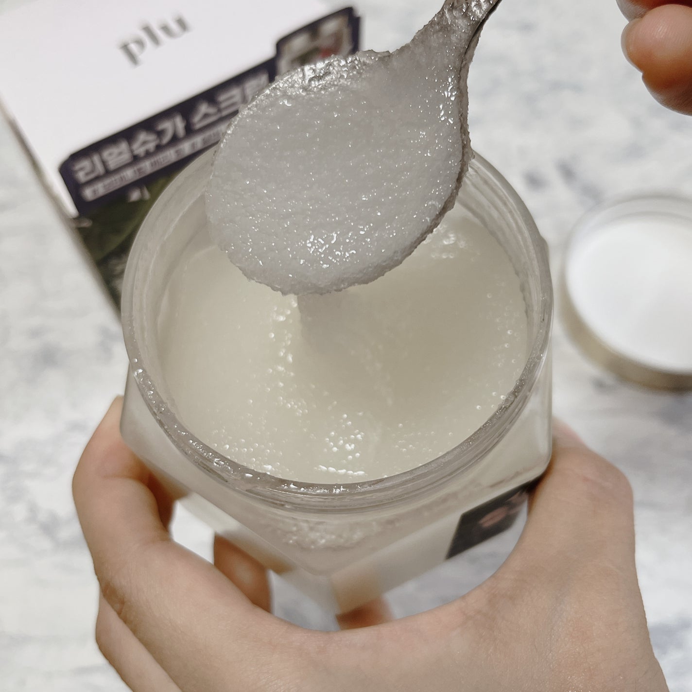 パヒュームドボディスクラブ ボタニカルベリー/plu/ボディスクラブを使ったクチコミ(8枚目)