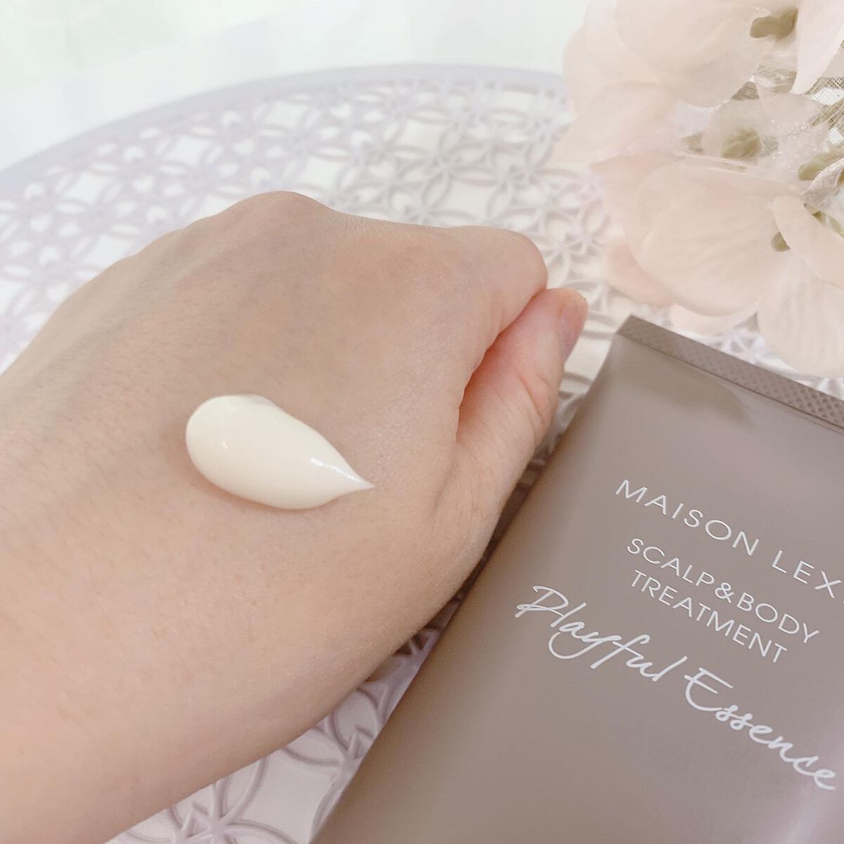 スカルプ＆ボディトリートメント プレイフルエッセンス/MAISON LEXIA/頭皮トリートメントを使ったクチコミ（3枚目）