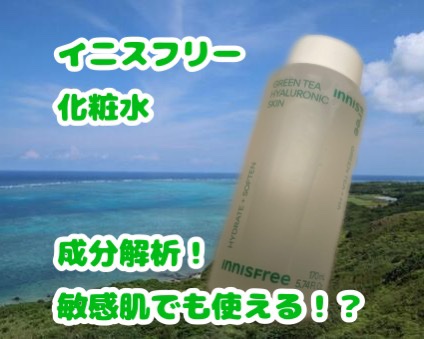 グリーンティー　ヒアルロン　スキン/innisfree/化粧水を使ったクチコミ（1枚目）