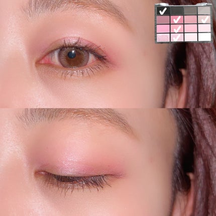 ソフトブラーリングアイパレット/wakemake/アイシャドウパレットを使ったクチコミ(5枚目)