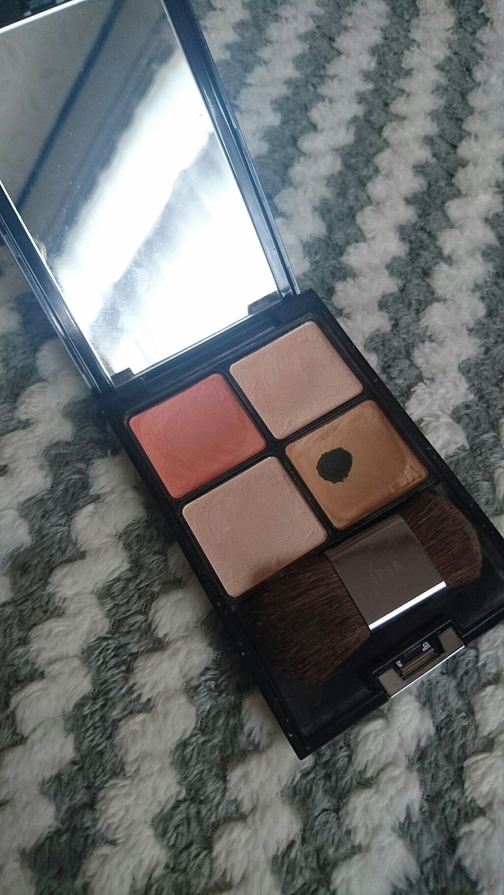 フェイスカラー デザイニングパレット/IPSA/プレストパウダーを使ったクチコミ(1枚目)