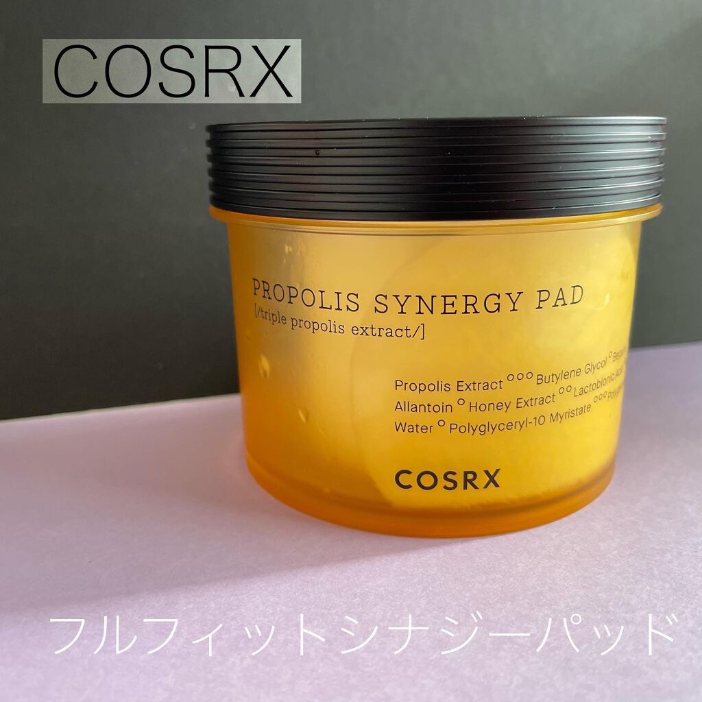 フルフィットプロポリスシナジーパッド/COSRX/トナーパッドを使ったクチコミ(1枚目)