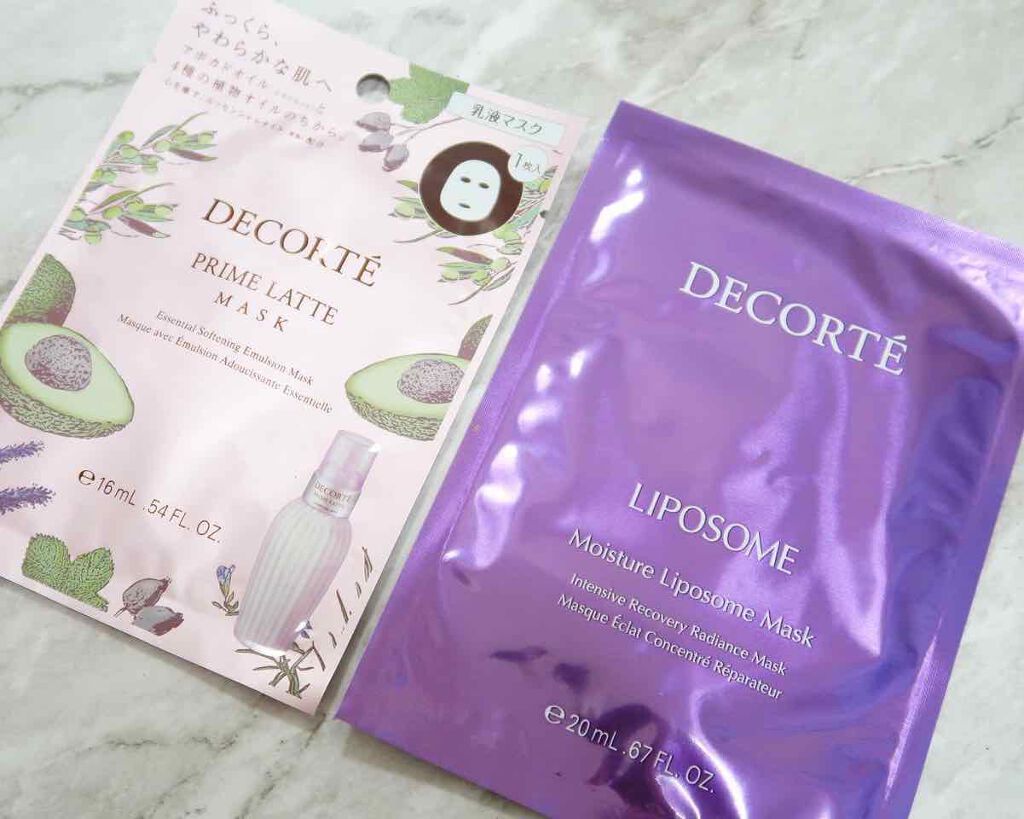 モイスチュア リポソーム マスク/DECORTÉ/シートマスク・パックを使ったクチコミ（1枚目）