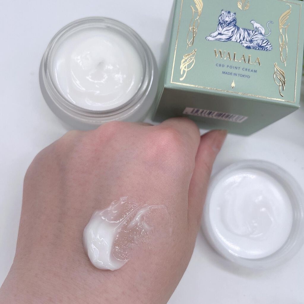 CBD ポイントクリーム/WALALA/フェイスクリームを使ったクチコミ（2枚目）