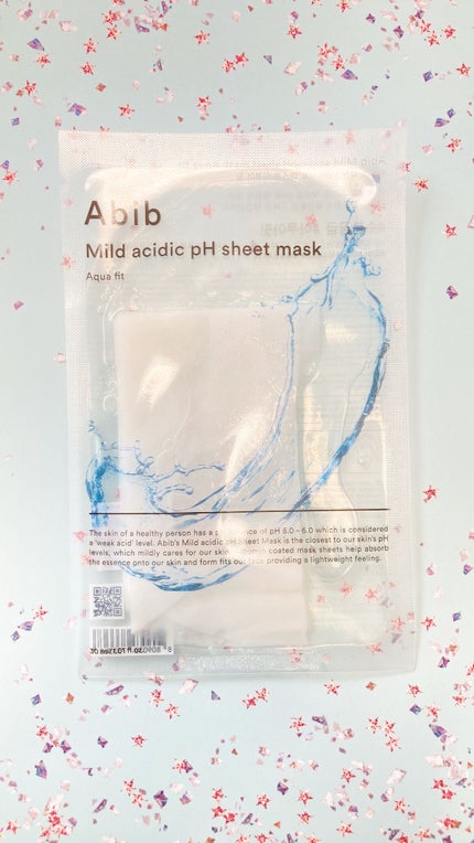 弱酸性pHシートマスク アクアフィット/Abib /シートマスク・パックを使ったクチコミ(1枚目)