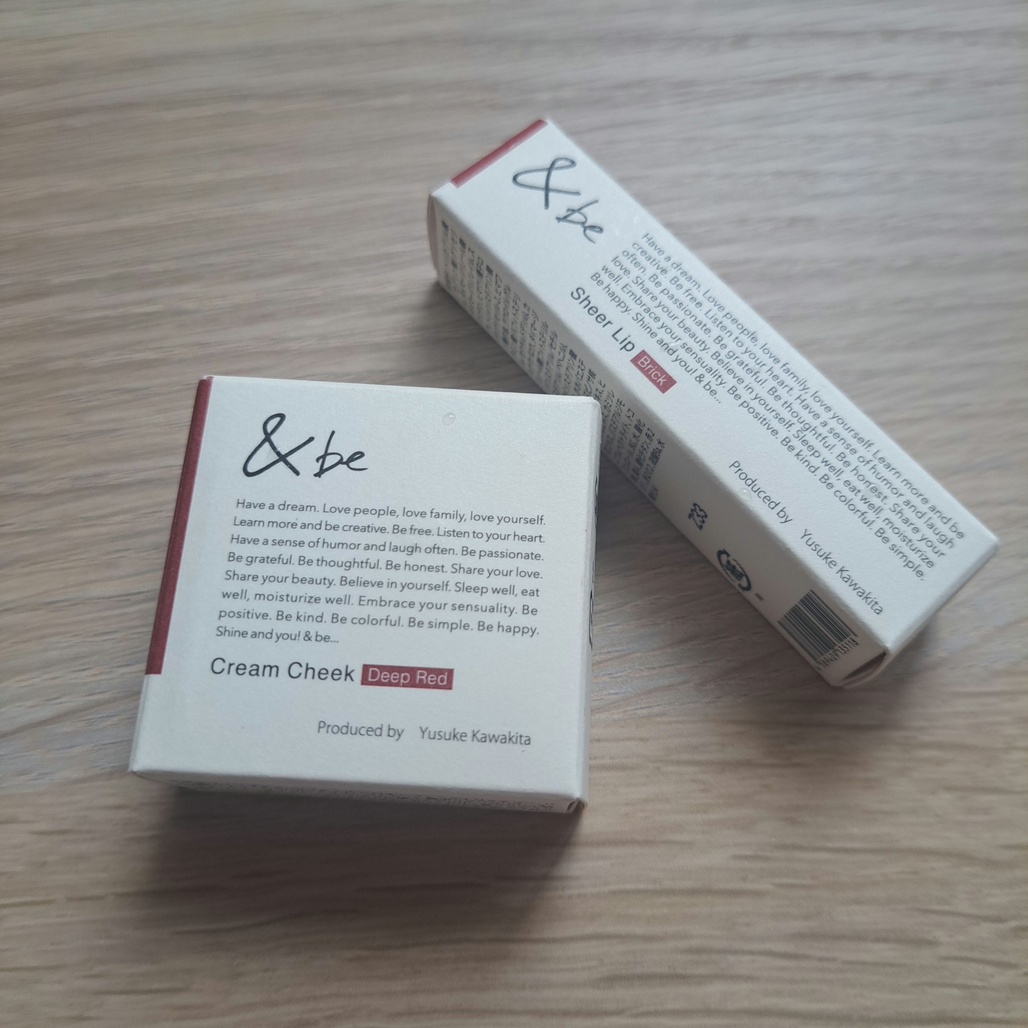 ＆be クリームチーク ディープレッド/＆be/ジェル・クリームチークを使ったクチコミ（3枚目）