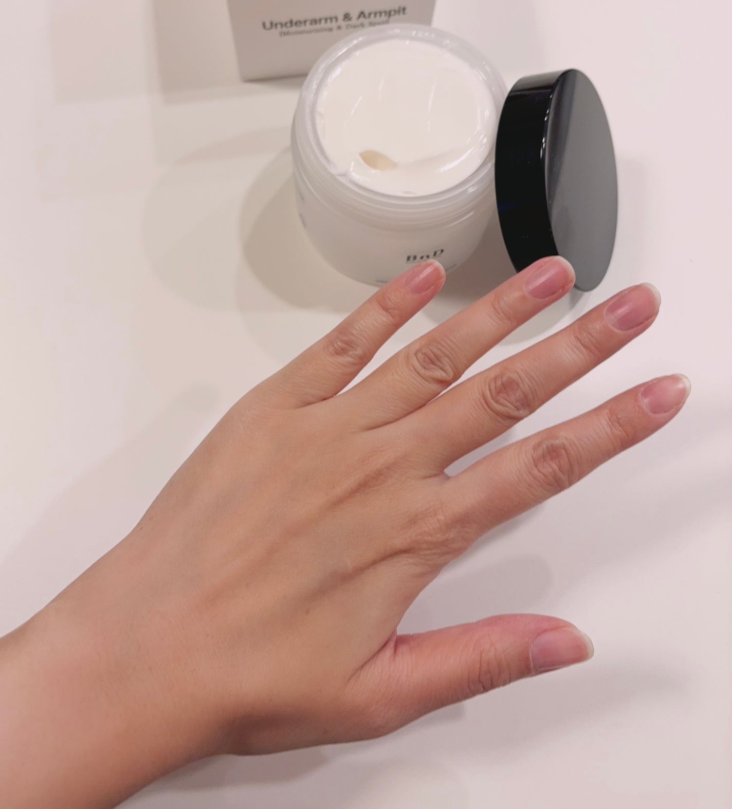 BnDアンダーアームクリーム(ボディクリーム)/BnD/デリケートゾーンケアを使ったクチコミ(6枚目)