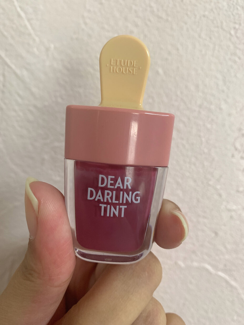 ディアダーリン ウォータージェルティント （アイスティント）/ETUDE/口紅を使ったクチコミ（1枚目）