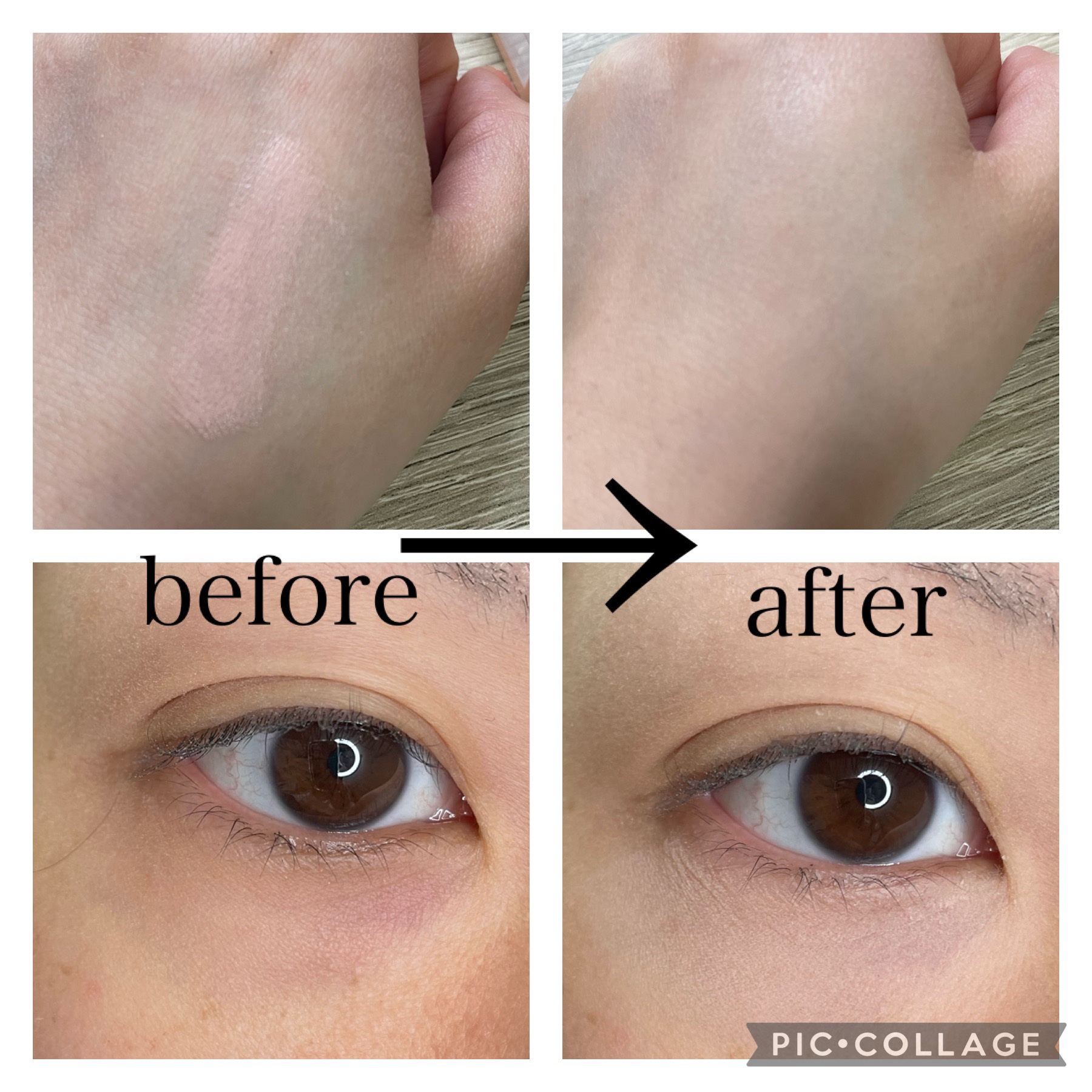 スムースアイコンシーラー 02 ピンクベージュ/aZTK/クリームコンシーラーを使ったクチコミ（2枚目）